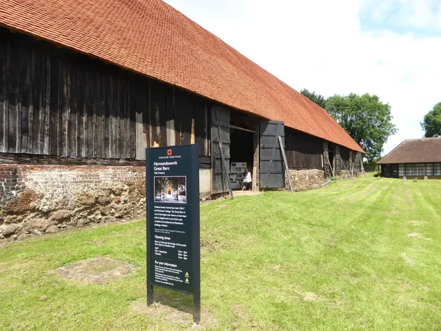 Harmondsworth Great Barn, the local landmark of UB7